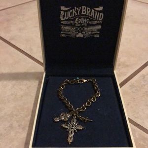 Lucky Brand Cross Bracelet!